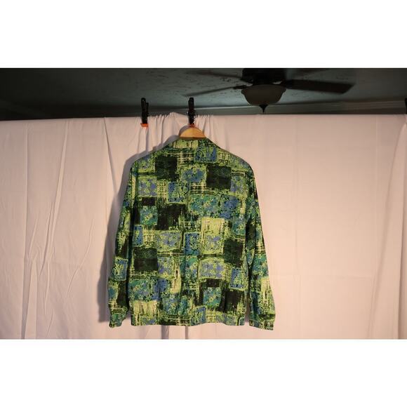 Koret Sport Windbreaker, Misses size Medium, Green  Graphic Design, Medium Women - Picture 5 of 9